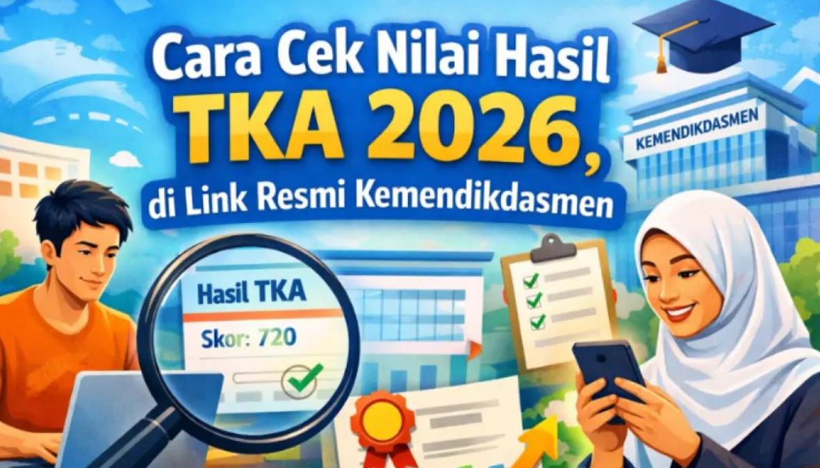 Aturan Baru TKA 2026, Siswa Bisa Cek Nilai Sendiri Tanpa Menunggu Pengumuman dari Kepala Sekolah